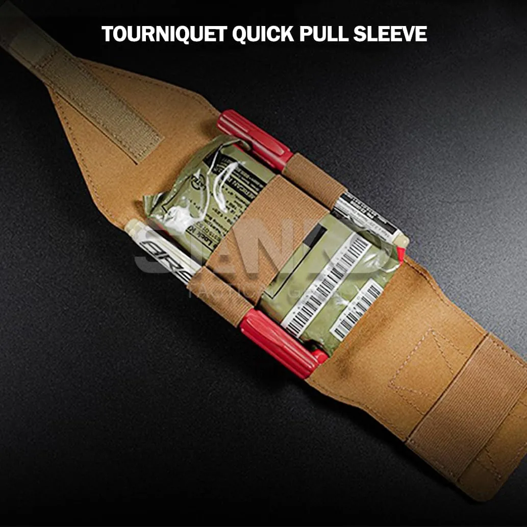 Outdoor Sport Hunting Tactical First Aid Kits,MOLLE IFAK Pouch,Medical Emergency EMT Bag,Quick Release Portable Mini EDC Tool Admin Pouch