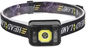 [Pack of 3] 2Packs Rechargeable Motion Sensor Headlamp 6 Light Modes COB XPG Headlight Torch Flashlight for Fishing Running Camping Hiking
