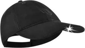 Panther Vision LED Hat Light - POWERCAP 2.0 Baseball Cap with Light Built in - LED Cap Visor Light with Bright Headlight and IPX4 Rating (Black Unstructured)