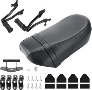 Passenger Seat and Foot Pegs Kit For Kawasaki Vulcan 650 VN650 2015-2023