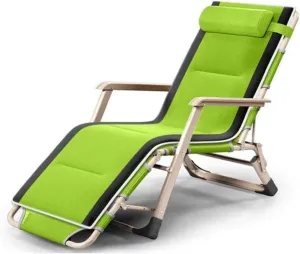 Patio Lounge Chairs,Sun Lounger Chair Recliner Nap Folding Beach Chair Lunch Break Nap Chair Leisure Folding Deck Chair Office Folding Bed Outdoor