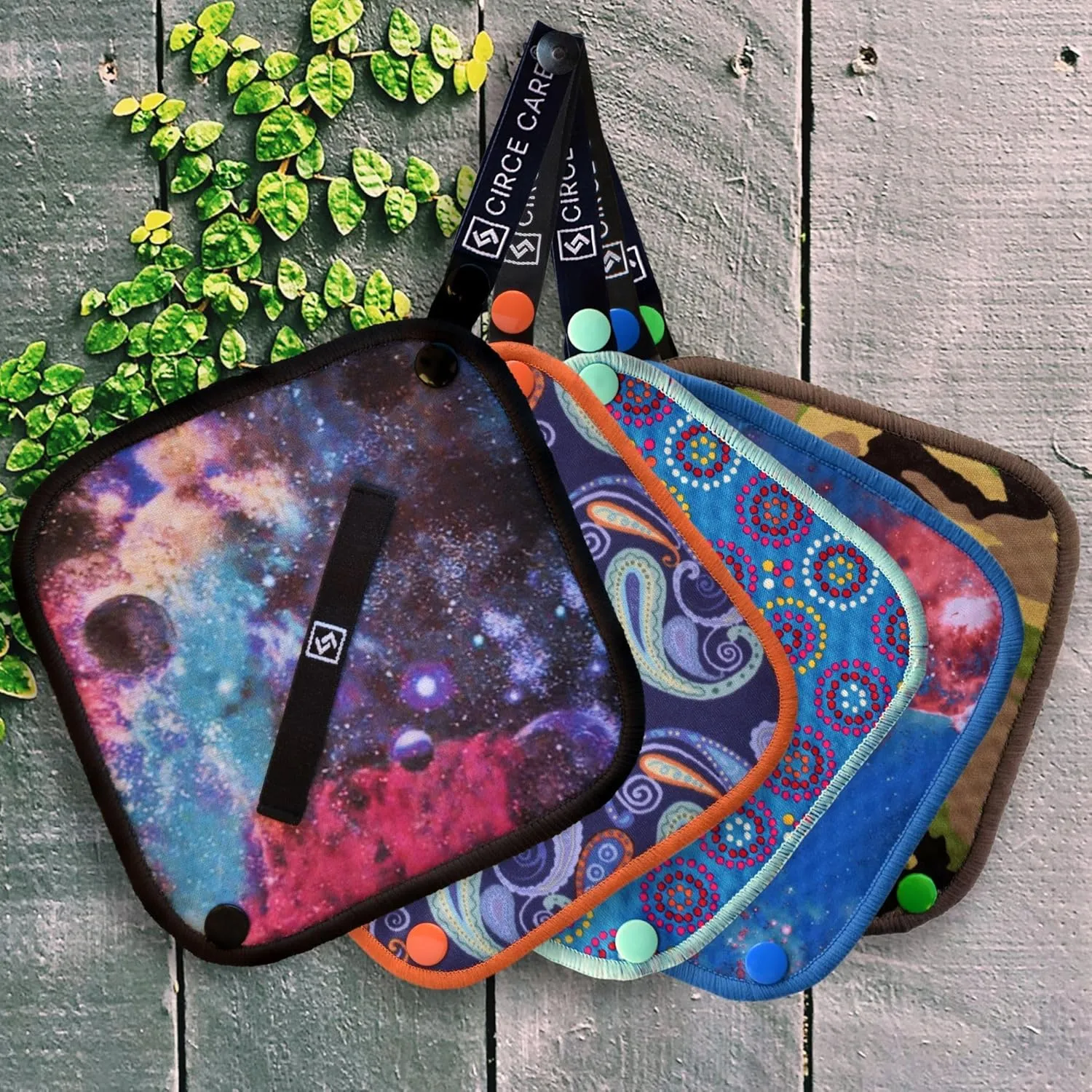 Pee Cloth: Silver Infused Pee rag for Women who Pee Outdoors, Reusable Absorbent Wipes, Eco-Friendly alt. to Toilet Paper, Hygienic Female Urination Solution for Camping, Hiking, Travel.