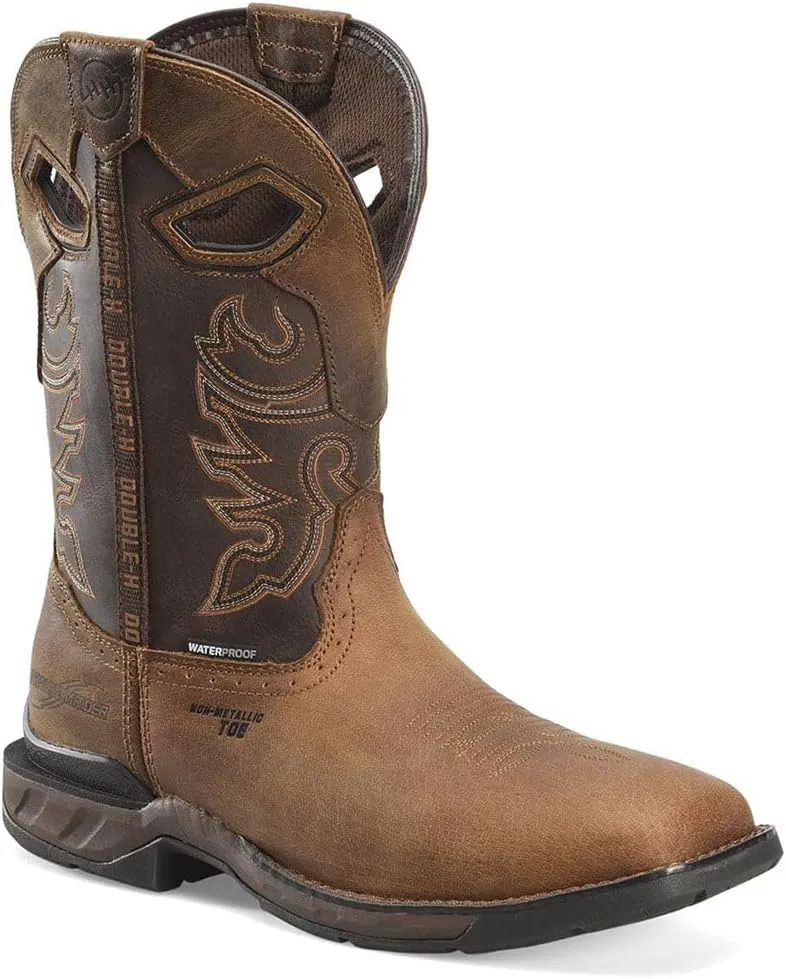 PHANTOM RIDER Men's DH5370 Wilmore Comp Toe, Brown - 8 2E