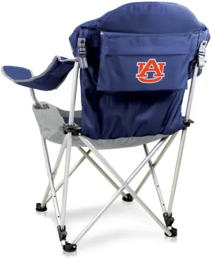 PICNIC TIME NCAA Razorbacks Reclining Camp Chair - Beach Chair for Adults - Sports Chair with Carry Bag