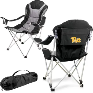 PICNIC TIME NCAA Razorbacks Reclining Camp Chair - Beach Chair for Adults - Sports Chair with Carry Bag