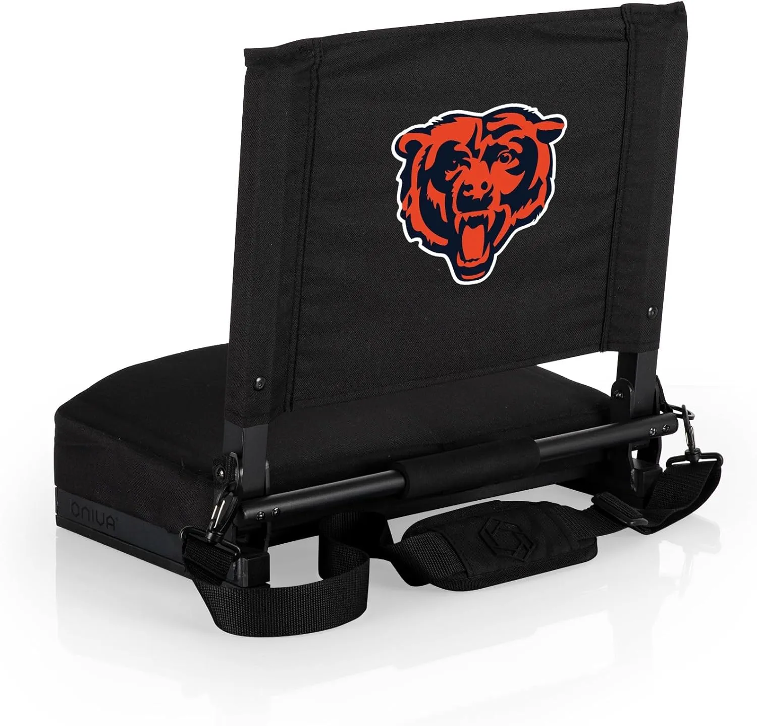 PICNIC TIME NFL Unisex-Adult NFL Gridiron Stadium Seat, Lightweight, Portable Folding Chair for Bleachers and Benches