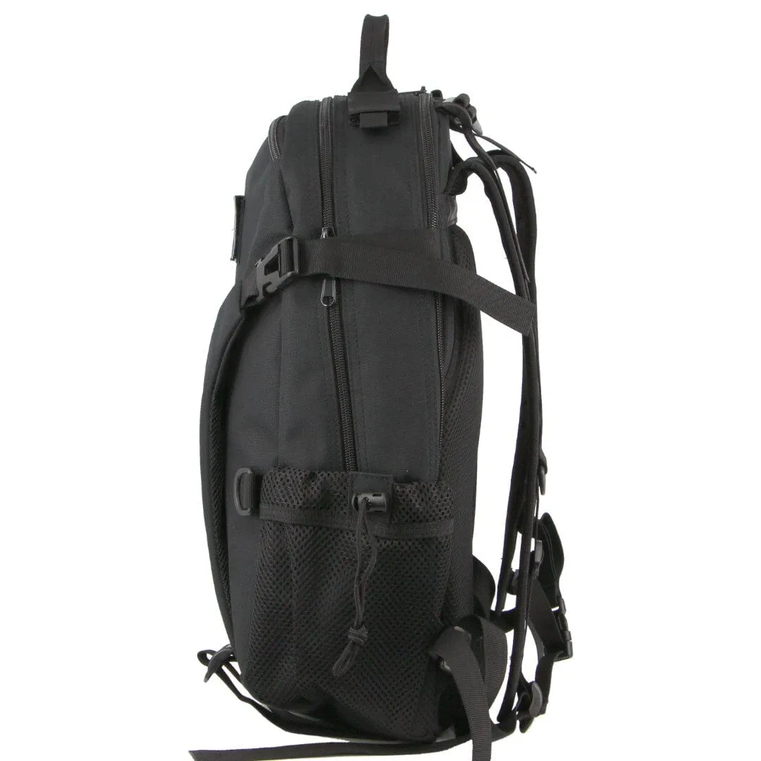 Pierre Cardin  Adventure Travel & Casual Backpack in Black