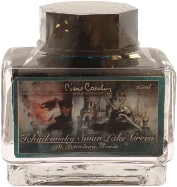 Pierre Cardin Color Ink Sound of Music PCI-120-TS Taikovski Swan Green, 0.5 fl oz (15 ml)