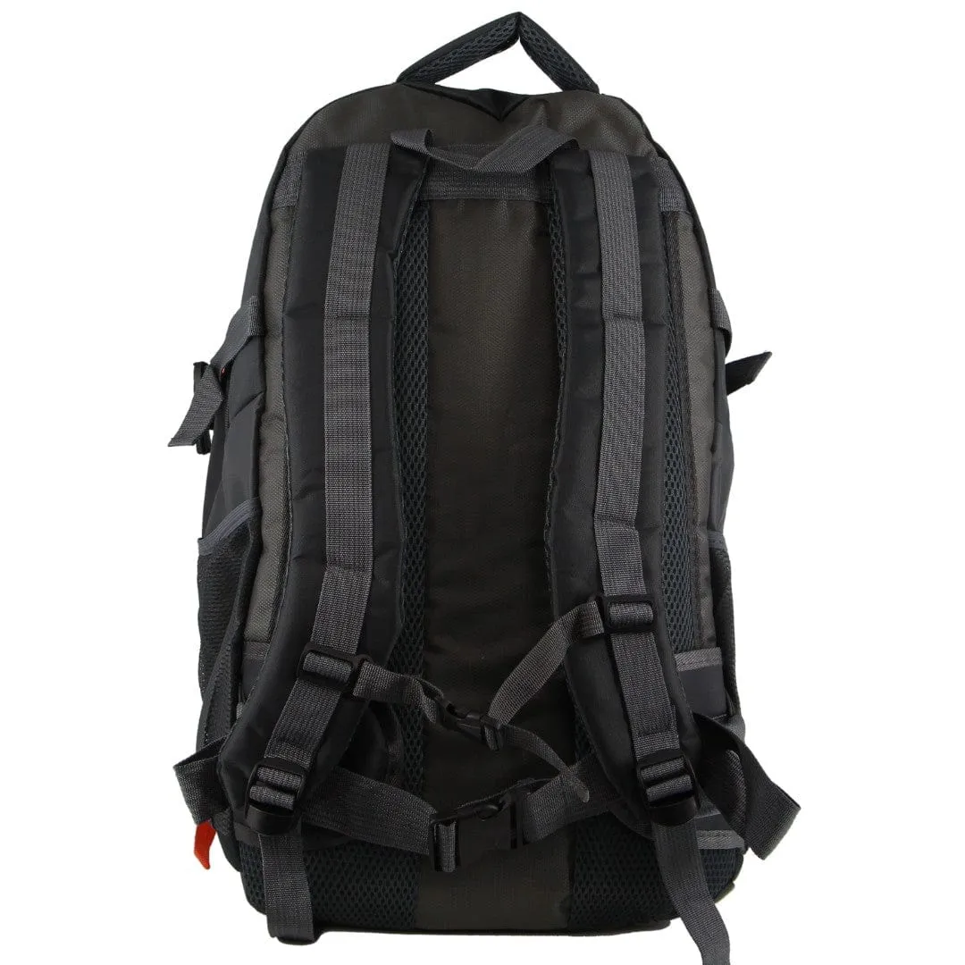 Pierre Cardin Nylon Travel & Sport Medium Backpack in Grey