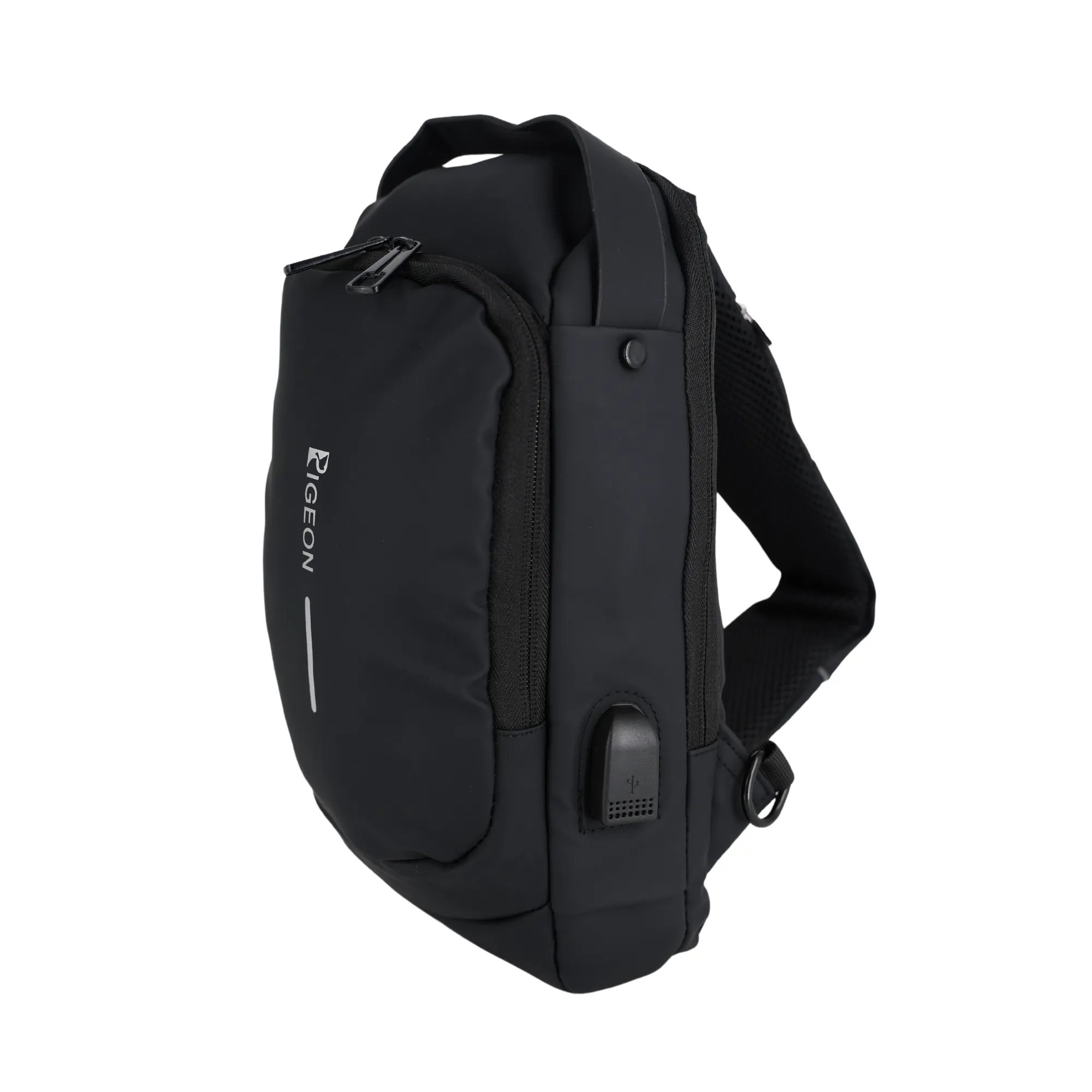 PIGEON Anti theft Crossbody Sling bag, Shoulder Backpack, Lightweight with USB charging port