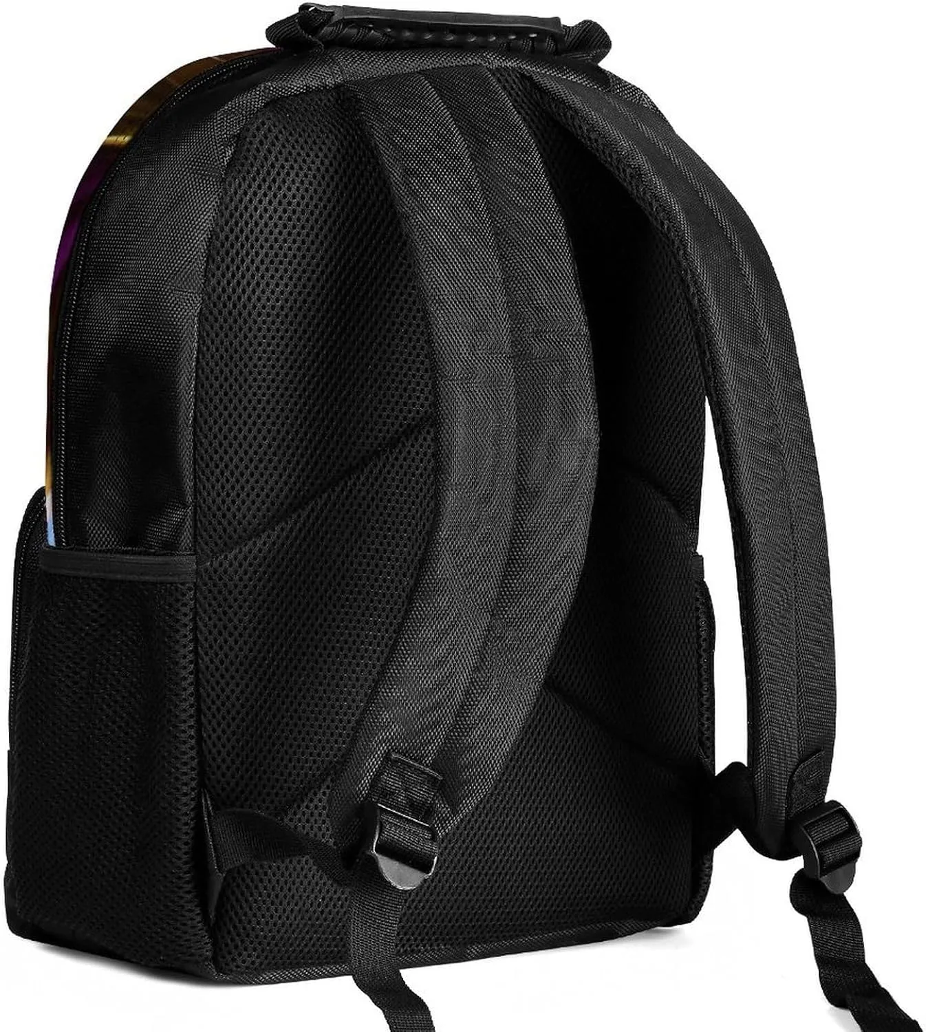 Polyester Daypack Bookbag for Gym Business Bicycle - Large Capacity Multipurpose Anti-Theft Carry On Bag, Lion Howling Art Travel Hiking Daypack