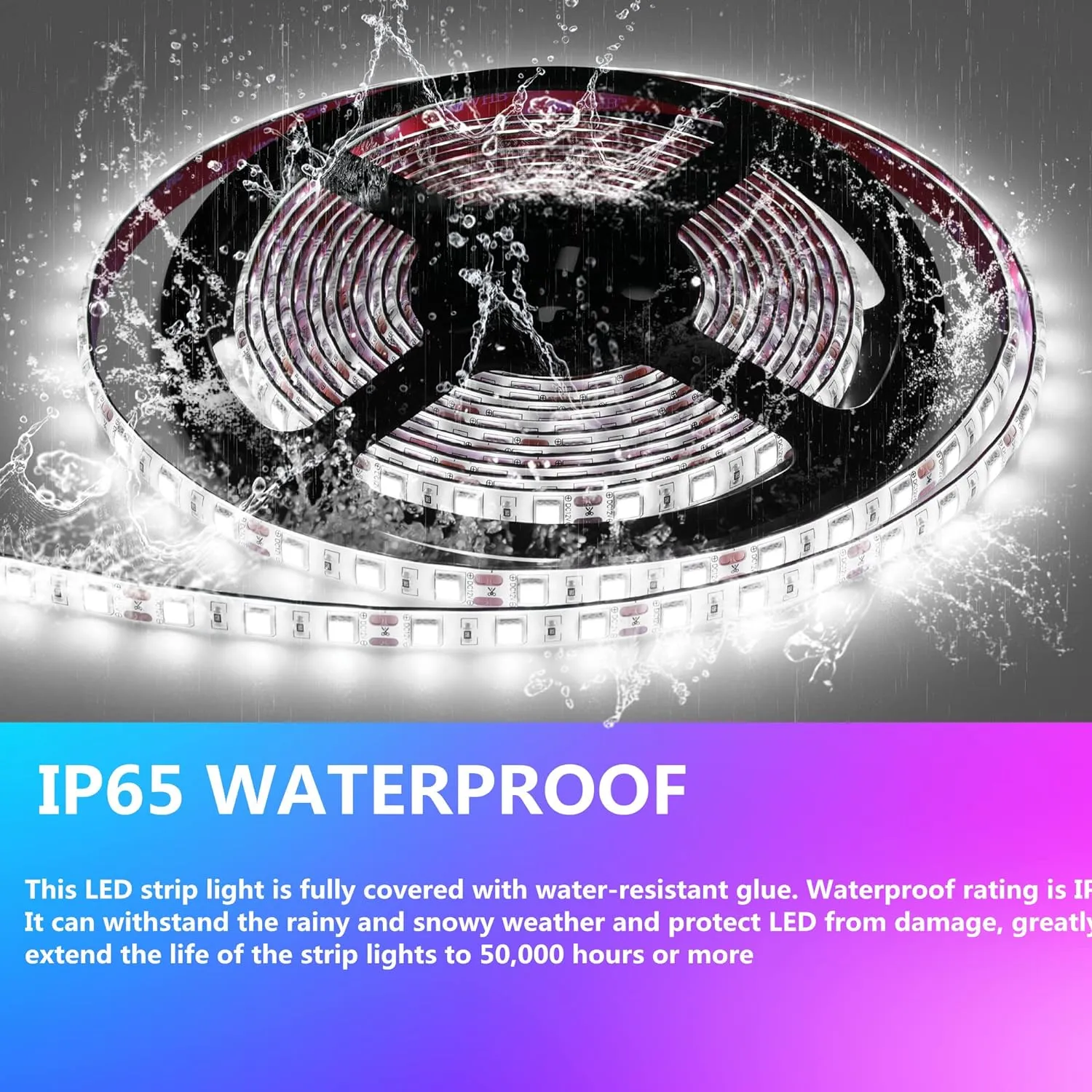 Pontoon Led Boat Lights, 12V 20FT Marine Led Strip Lights, Waterproof Boat Interior Light, Boat Deck Light, Night Fishing Lighting with Extension Cable for Boats (White)
