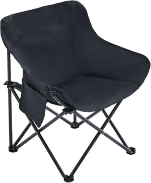 Portable Camping Chair - Heavy Duty Folding Backpacking Chairs, Collapsible Heavy Duty Packable Lightweight Backpack Chair Compact for Outdoor Camp, Travel, Beach, Picnic, Hiking