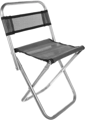 Portable Camping Stool Lightweight Folding Fishing Chair Collapsible Outdoor Stool Compact for Travel Ideal for Garden and Picnic Random Color