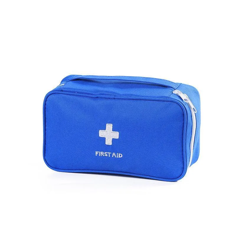 Portable Empty Emergency First Aid Box Pack Outdoor Camping Survival Bag