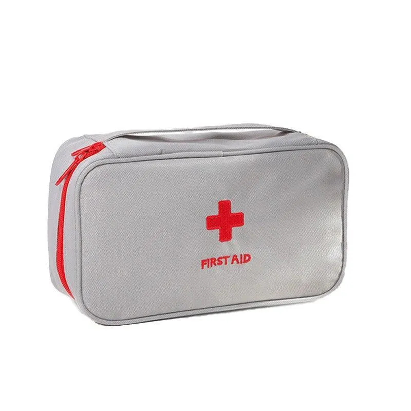 Portable Empty Emergency First Aid Box Pack Outdoor Camping Survival Bag