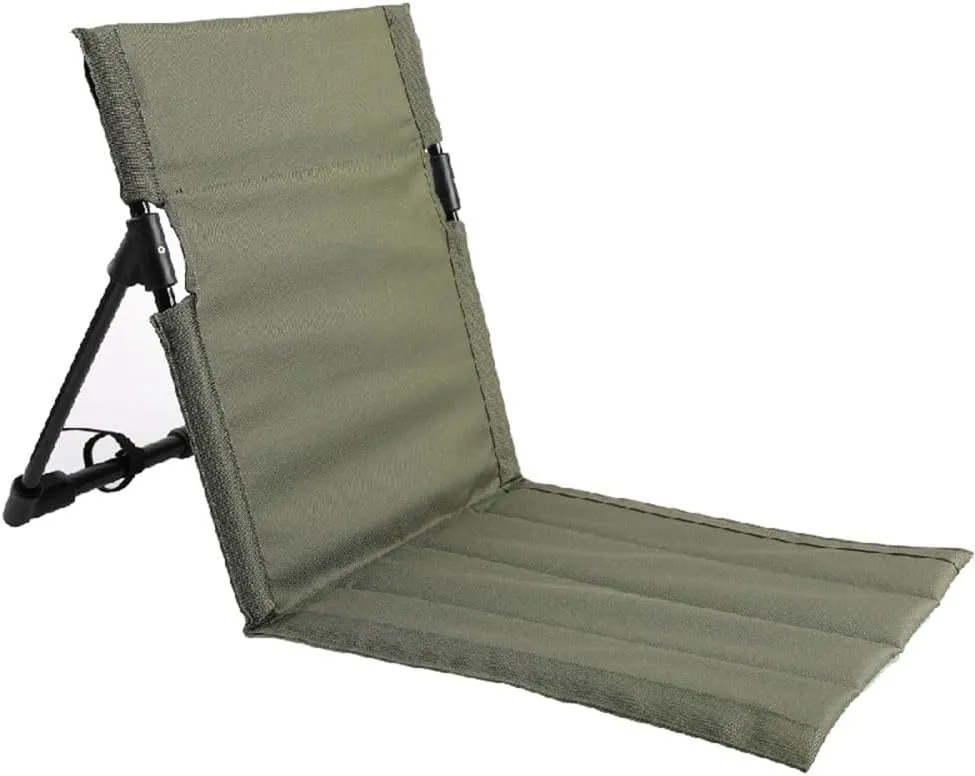 Portable Folding Chair for Outdoor Activities, Lightweight Tourist Chairs Fishing and Camping Chair with Carry Bag (Army Green)
