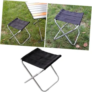 Portable Lightweight Fishing Chair Oxford Cloth Folding Backpack Outdoor Chair and Breathable for Camping Picnics and Outdoor Events