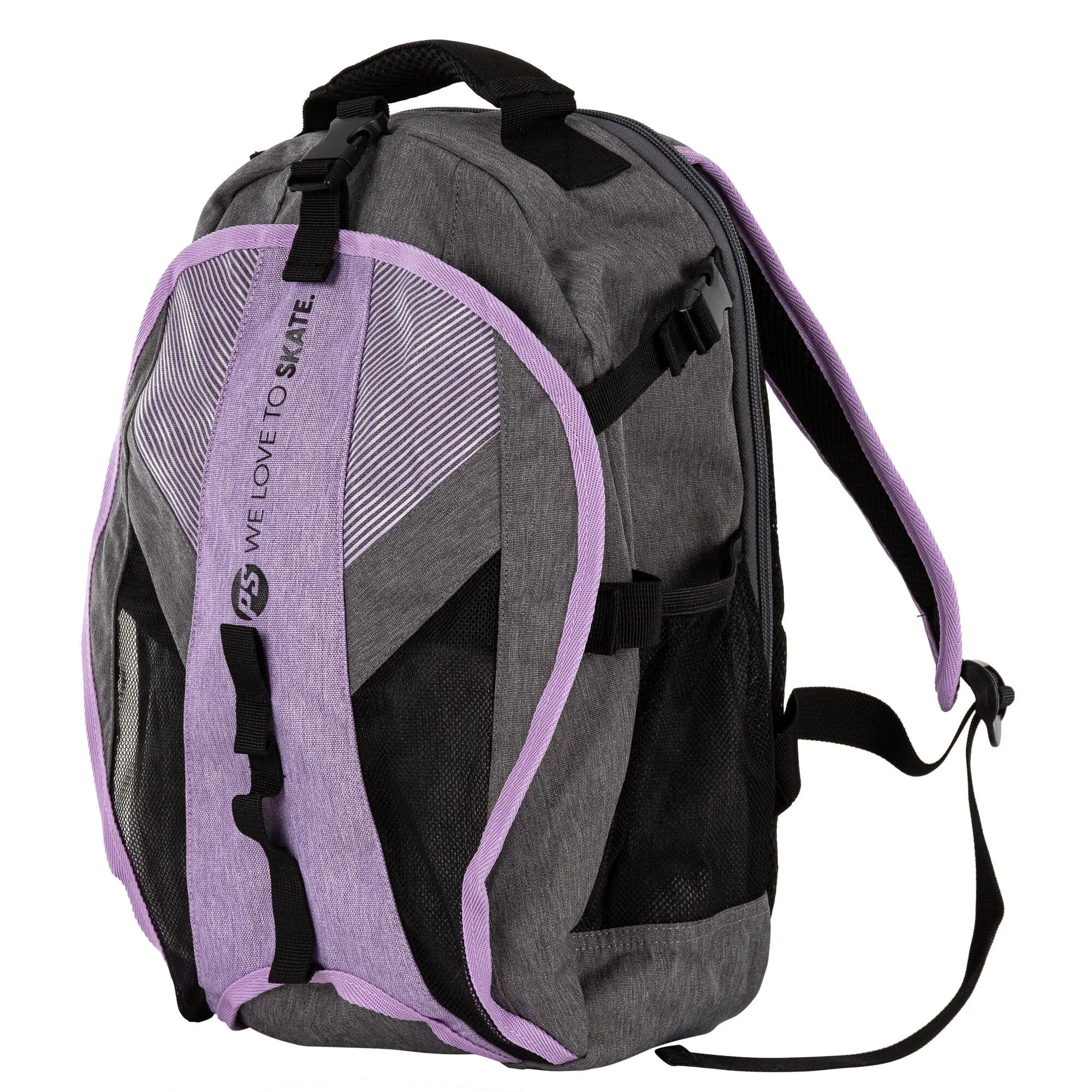 Powerslide Fitness Dark Grey/Purple Backpack