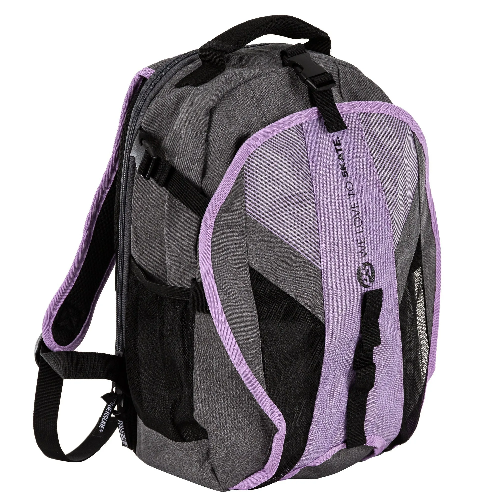 Powerslide Fitness Dark Grey/Purple Backpack