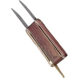 Premium Timber and Brass - Patch Budding Knife with Double Blade - 30mm Patch