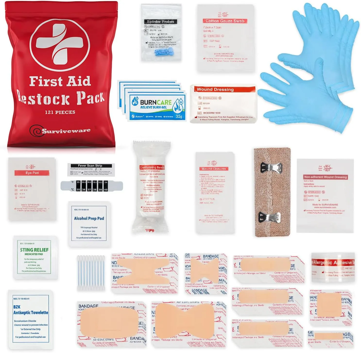 Premium Waterproof Survival First Aid Kit Review