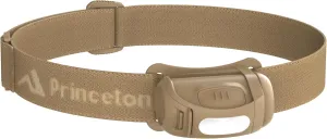 Princeton Tec Fred Headlamp 200 Lumens Dimmable Ultrabright White LED, IPX4 Water Resistance and 41 Hour Burn Time, Perfect for Hiking, Camping, Hunting, Fishing, and Safety Preparedness, Tan