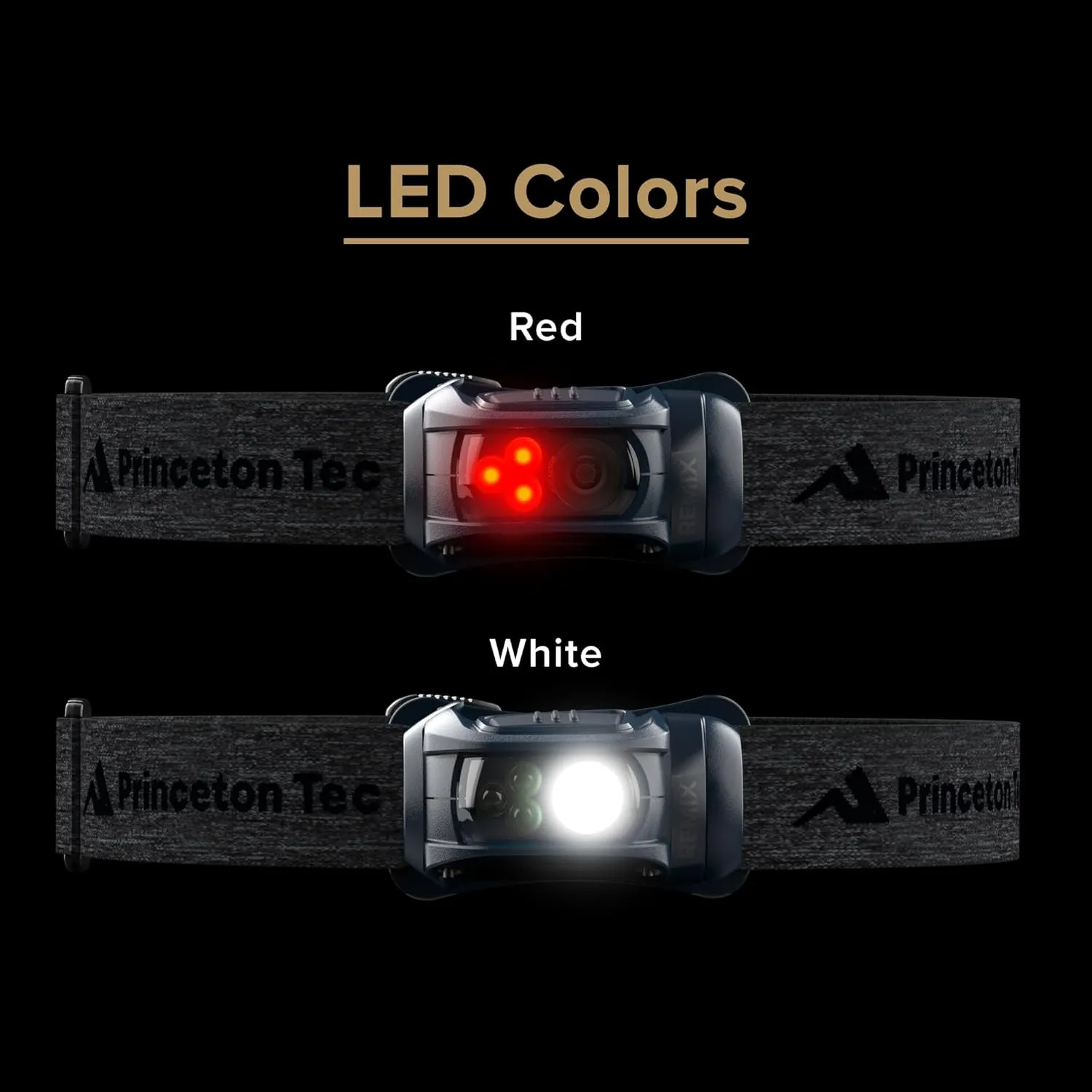 Princeton Tec Remix LED Headlamp (Blue/Dark Blue, 450 Lumens White and Red)