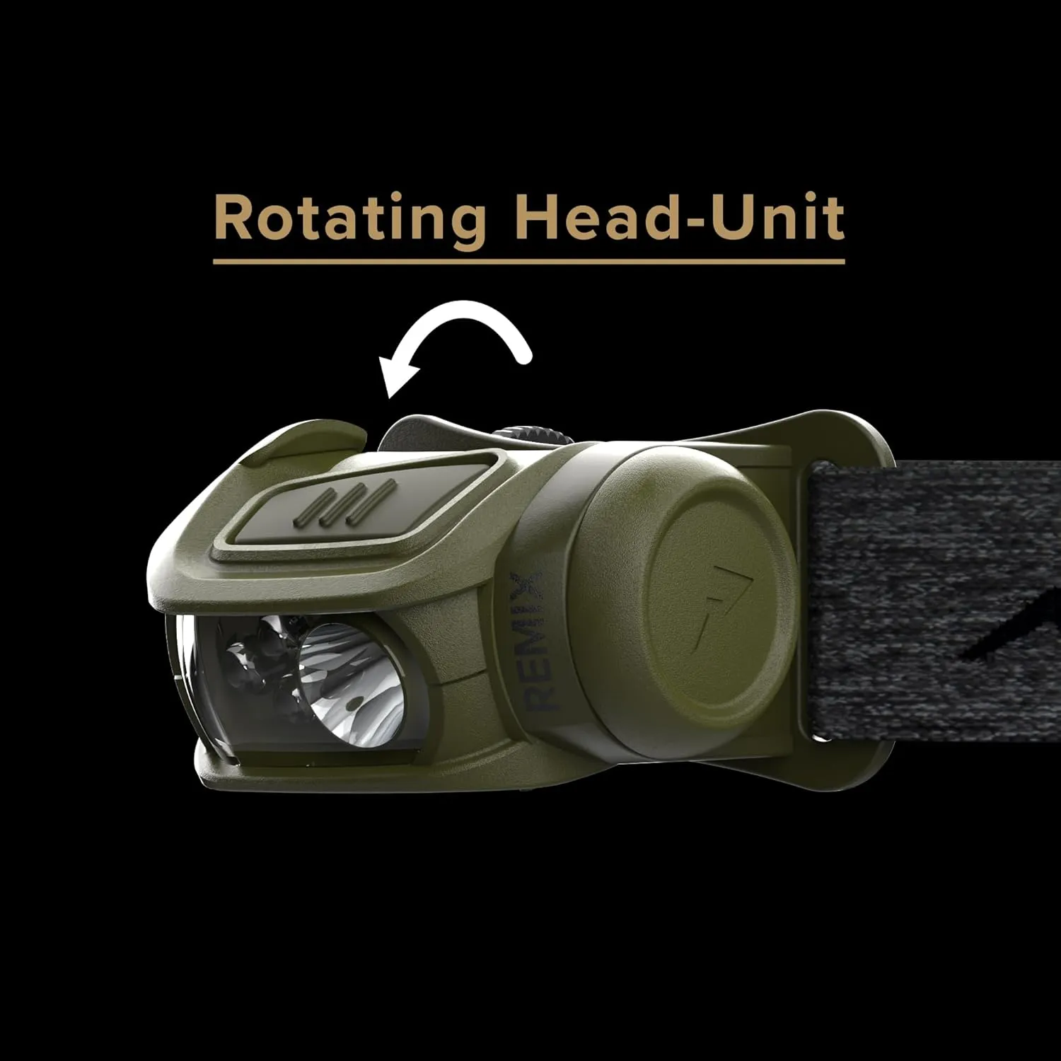Princeton Tec Remix LED Headlamp (Green/Dark Green, 450 Lumens White and Red)