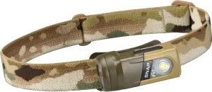 Princeton Tec Snap Headlamp Kit with Dimmable 300 Lumens Maxbright RGB LEDs, IPX4 Water Resistance and 155 Hour Burn Time, Essential for Hiking, Camping, Hunting, and Safety Preparedness, Multicam