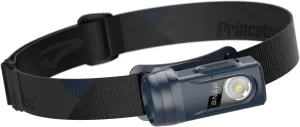 Princeton Tec Snap Headlamp with Dimmable 300 Lumens Maxbright White LEDs, IPX4 Water Resistance and 155 Hour Burn Time, Essential for Hiking, Camping, Hunting, and Safety Preparedness, Blue