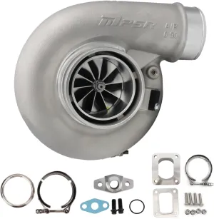 Pulsar Turbo 7975G COMPACT Dual Ball Bearing Billet Wheel Turbo Dual Vband 1.01A/R T4 Adapter Hp Rating 1450