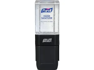 PURELL ES1 Hand Sanitizer Dispenser Starter Kit, Push-Style Dispenser with PURELL Advanced Hand Sanitizer Gel, 450 mL Refill (Pack of 1) - 4424-D6