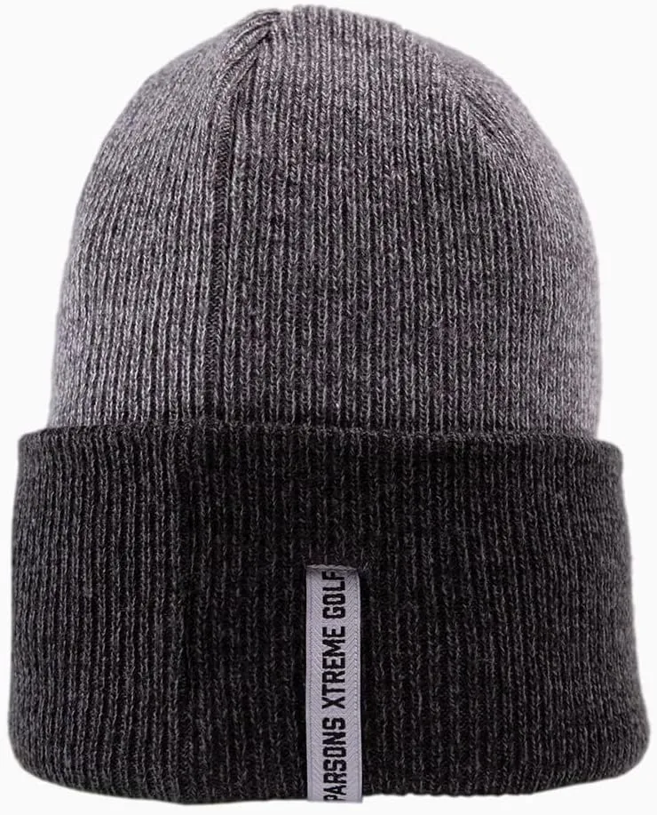 PXG Winter Beanie Skull Cap for Men and Women, Soft, Warm Ribbed Knit Fall and Winter Hat with Embroidered Logos