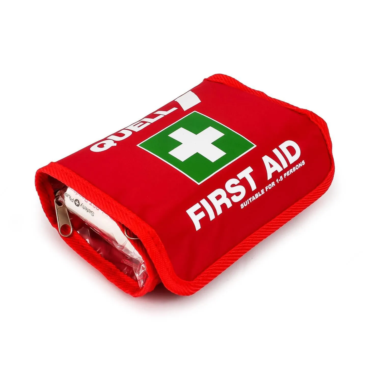 Quell Safe-Wise First Aid Kit W: 183mm, L: 63mm, D: 65mm Red