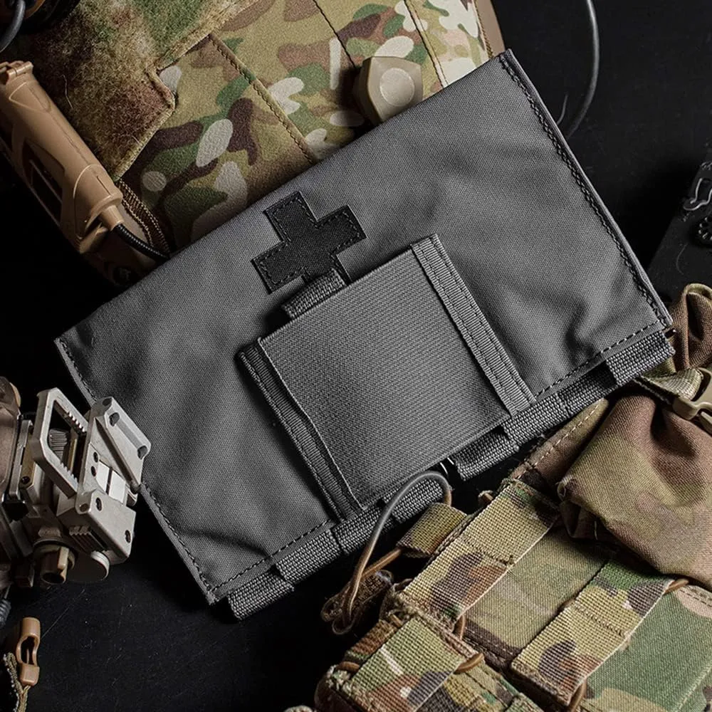 Quick Release IFAK Pouch LBT Medical Pouch MOLLE Aircraft Cable EDC Waist Belt Vest First Aid Kit Pouch