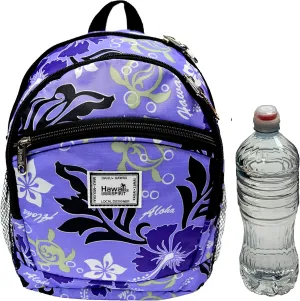 "Island Spirit" Junior Backpack (Purple, Honu Family 2)