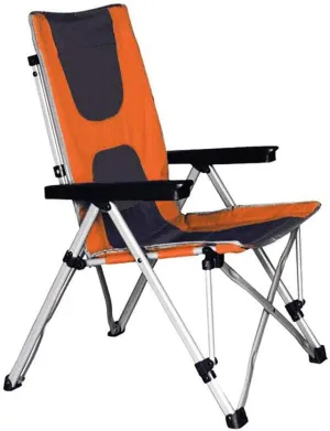 Recliners Chair Camping Outdoor Heavy Duty Deluxe Folding Chair Festival Directors Fishing