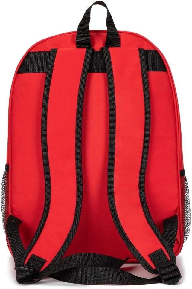 Red Emergency Backpack - First Aid Medical Trauma Bag for Camping, Cycling, Hiking & Outdoors