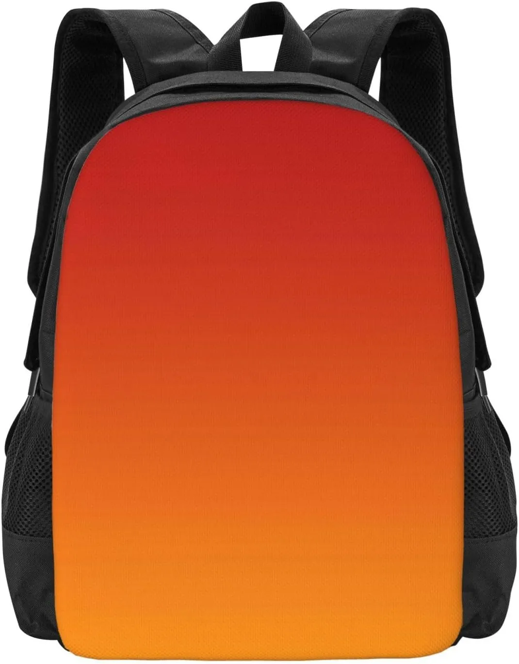 Red Orange Color Gradient (1) Lightweight Packable Backpack Travel Casual Hiking Daypack Foldable Backpack For Men Women
