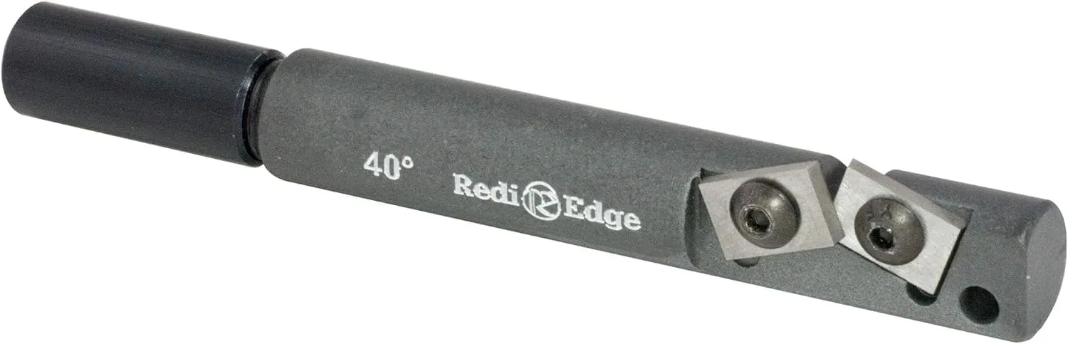 Redi-Edge Mini Multi Tool Knife Sharpener – Compact & Lightweight Serrated & Straight Edge Blade Sharpener with Duromite Inserts Set at 40° Inclusive Angle for Outdoor & Indoor Knives