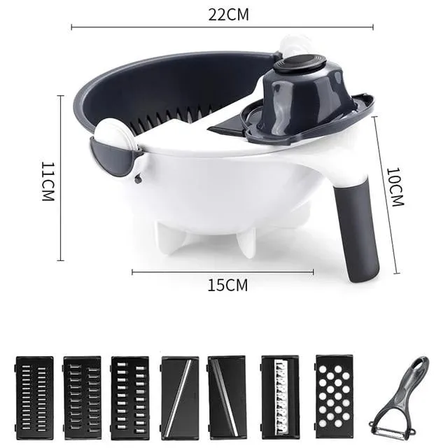 Rock-a-Salad - Multi-Function Balanced Colander