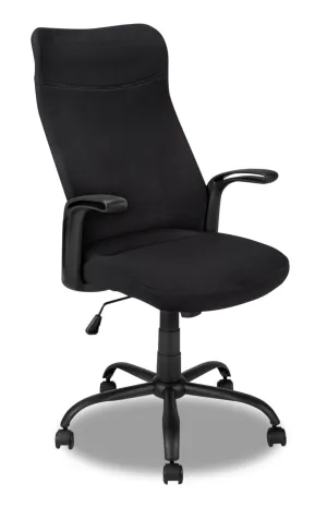Roman 23" Ergonomically Designed Office Chair - Black|Chaise de bureau Roman de 23 po à conception ergonomique - noire