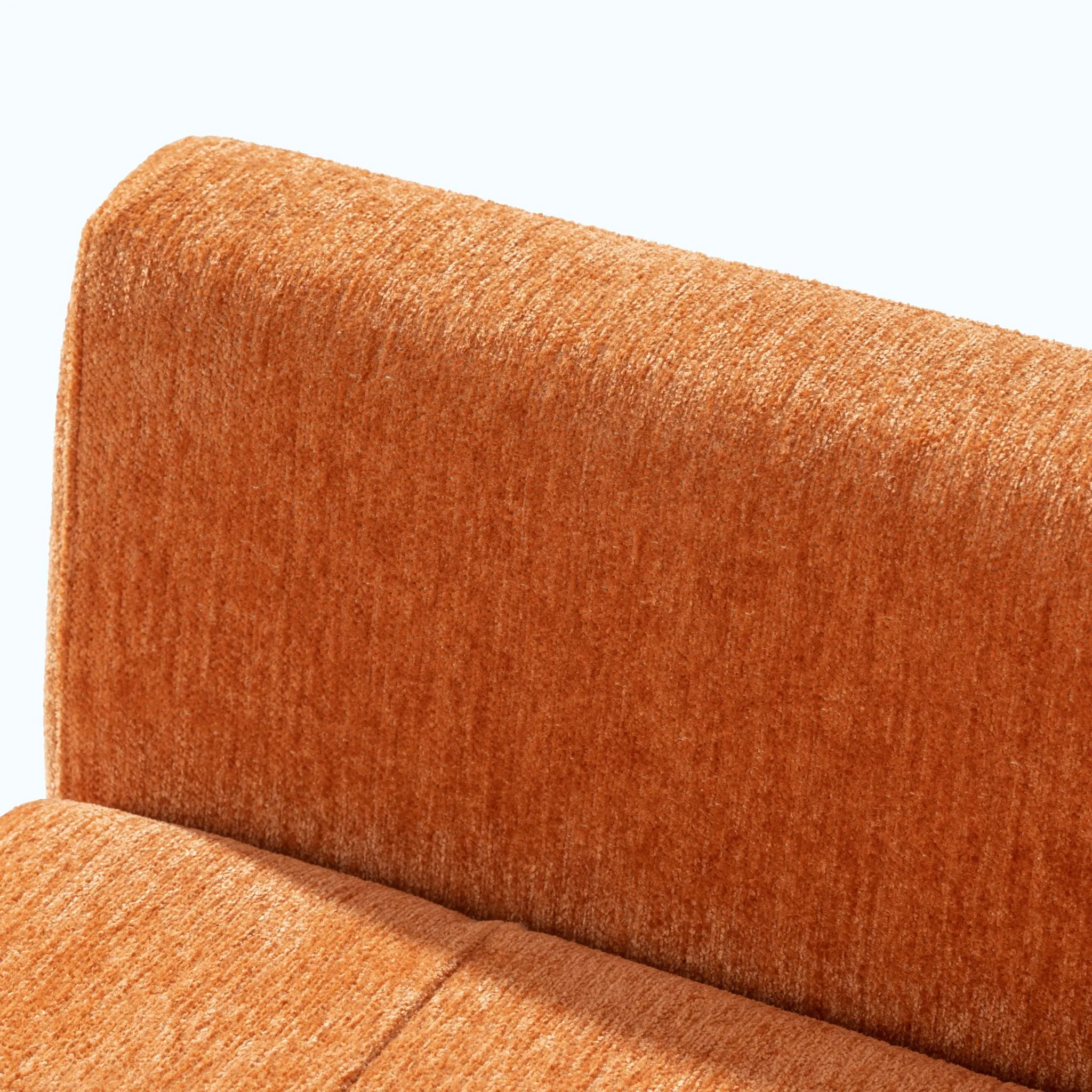 Room, Arm Lounge For Pillow, Chair Armchair, Comfy Wood Powerful Upholstered Mordern With Bedroom, Padded Site-wide sale Modern Leg Space, Chenille Chair, Soft Chairs In Accent Small Living Solid