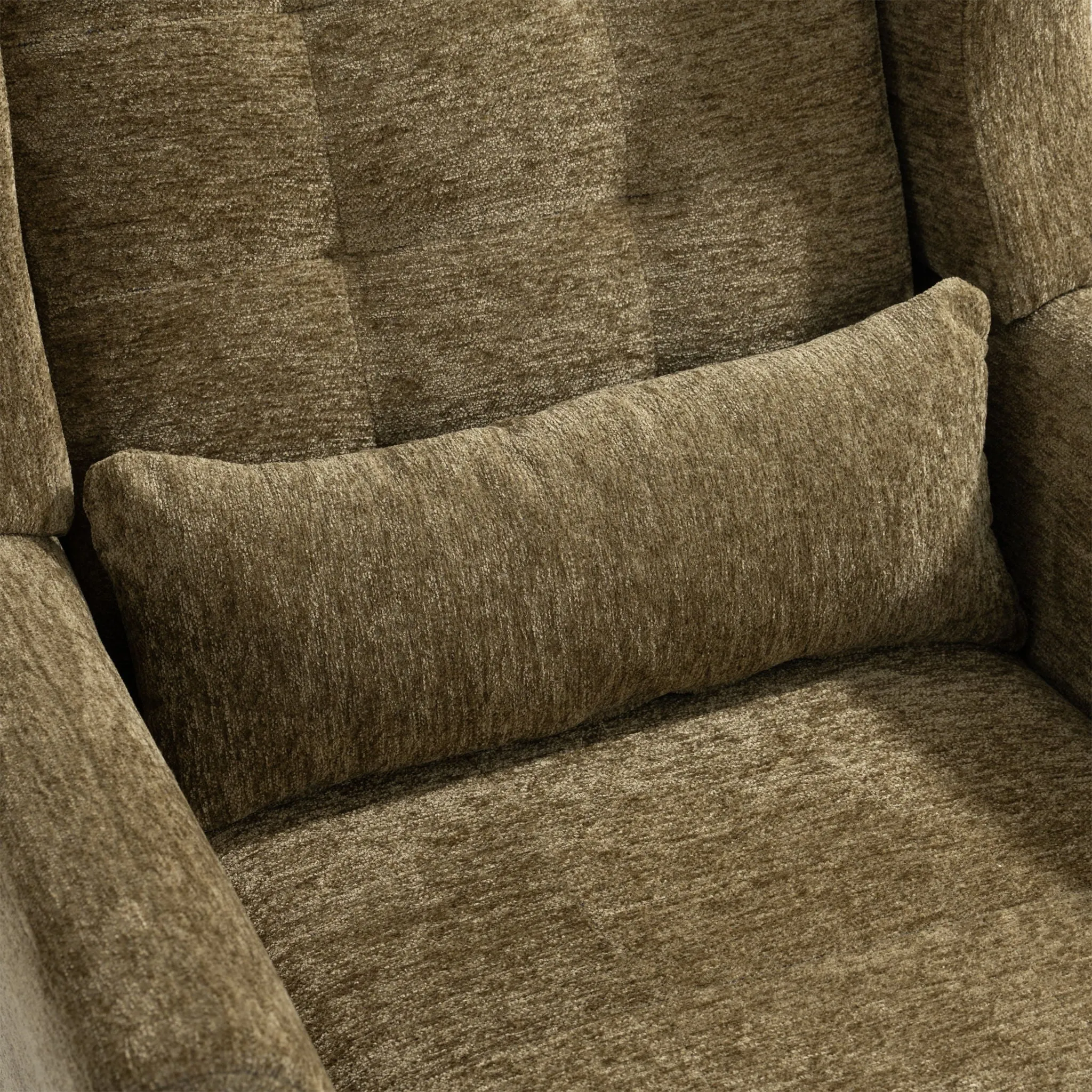Room, Arm Lounge For Pillow, Chair Armchair, Comfy Wood Powerful Upholstered Mordern With Bedroom, Padded Site-wide sale Modern Leg Space, Chenille Chair, Soft Chairs In Accent Small Living Solid