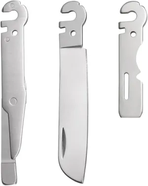 Roxon FT10 Build Your Own Multitool Accessory for Flex (3-Piece Set Including Carving Chisel   Wire Stripper & Sheep Foot Blade & Scissors) Interchangeable Tools