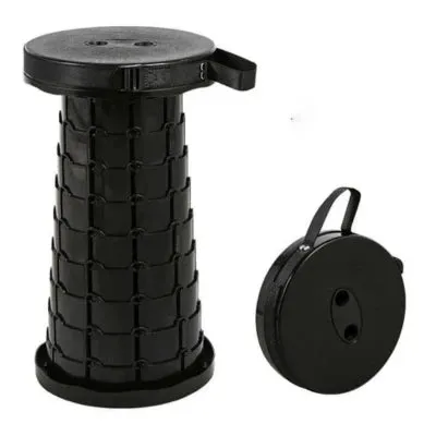 Royaleva Collapsible Folding Telescopic Stool Portable Seat