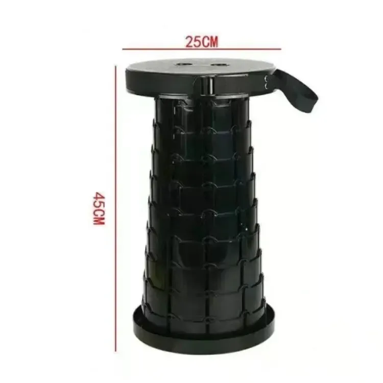 Royaleva Collapsible Folding Telescopic Stool Portable Seat