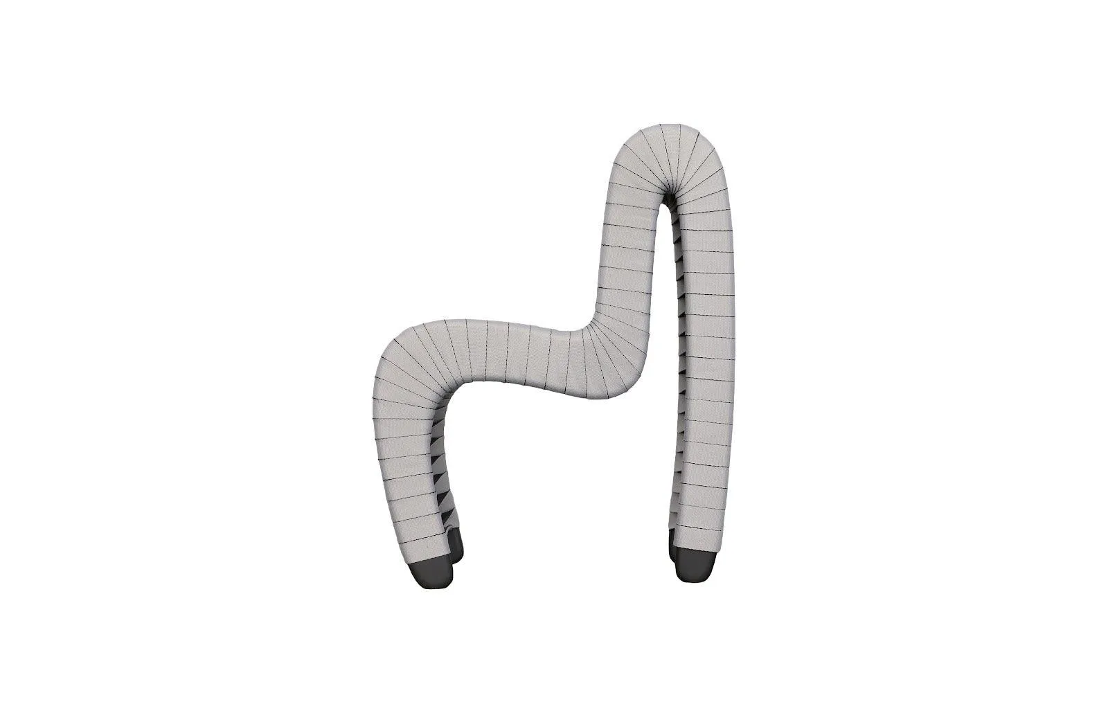 Seat Belt Chair Kid Sized, Gray