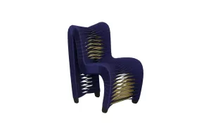 Seat Belt Chair Kid Sized, Navy